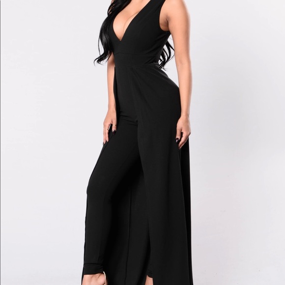 Fashion Nova Pants - Fashion Nova Middle of Things Small jumpsuit